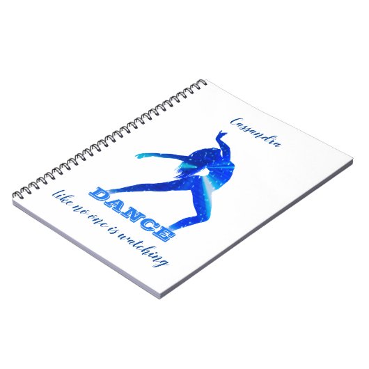 Tanz - Wie niemand zusieht - Notebook Notizblock (Linke Seite)