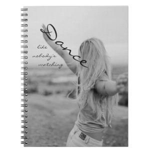 Tanz wie niemand zusieht notizblock