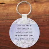 Tanz wie niemand zusieht schlüsselanhänger (Vorderseite)