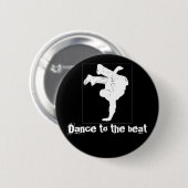 Tanz zum Schlag Button (Vorne & Hinten)