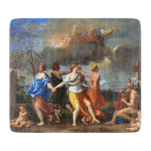 Tanz zur Musik der Zeit (von Nicholas Poussin) Schneidebrett