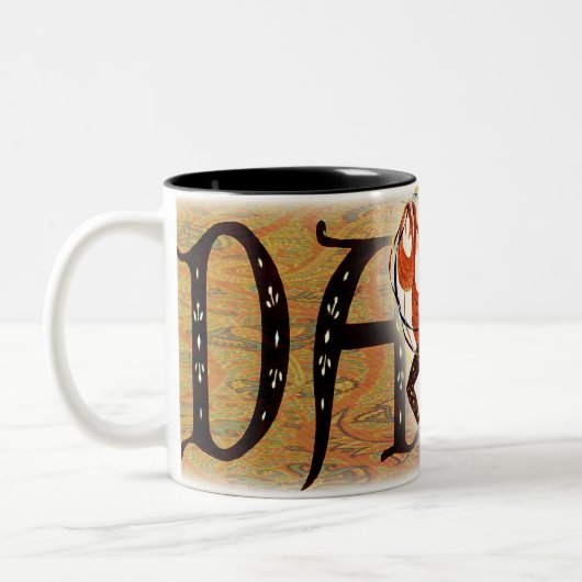 Tanz Zweifarbige Tasse (Links)