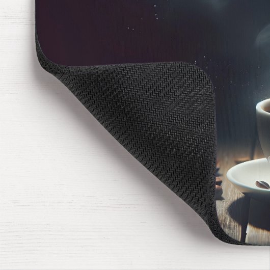 Tanzabend im Kaffee Mousepad (Ecke)