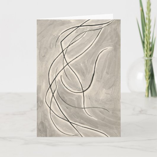 Tanzabstraktion | Abraham Walkowitz Karte (Vorderseite)