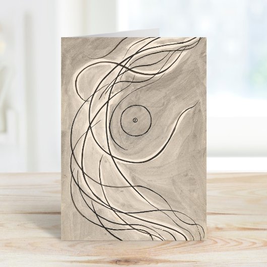 Tanzabstraktion | Abraham Walkowitz Karte