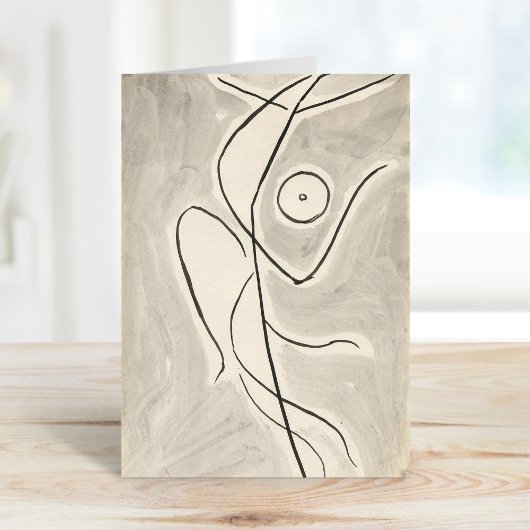 Tanzabstraktion | Abraham Walkowitz Karte