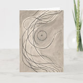 Tanzabstraktion | Abraham Walkowitz Karte (Vorderseite)