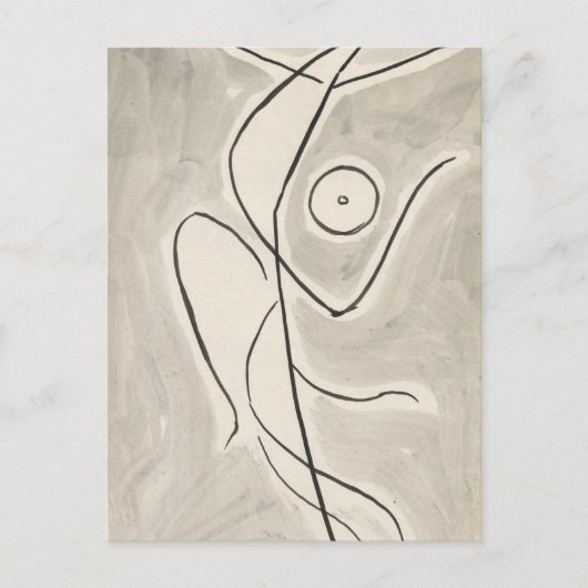 Tanzabstraktion | Abraham Walkowitz Postkarte (Vorderseite)