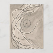 Tanzabstraktion | Abraham Walkowitz Postkarte (Vorderseite)