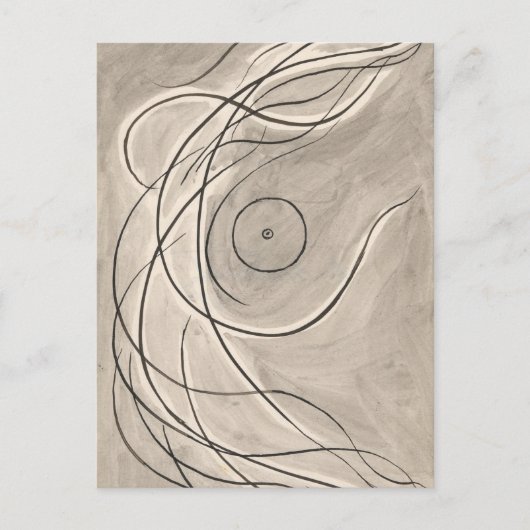 Tanzabstraktion | Abraham Walkowitz Postkarte (Vorderseite)
