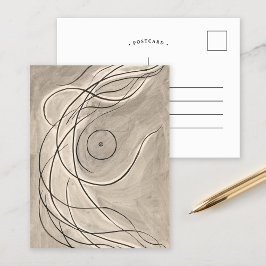 Tanzabstraktion | Abraham Walkowitz Postkarte