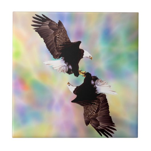 Tanzadler Fliese (Vorderseite)