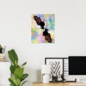 Tanzadler Poster (Heimbüro)