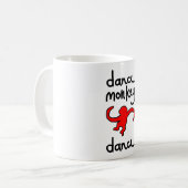 Tanzaffetanz Kaffeetasse (Vorderseite Links)