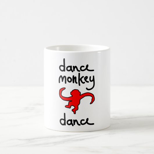 Tanzaffetanz Kaffeetasse (Mittel)