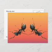 TanzAmeisen Postkarte (Vorne/Hinten)