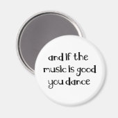 Tanzangebot Magnet (Vorderseite/Rückseite)