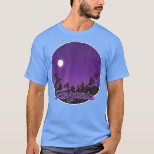 tanzania By night with Palms T-Shirt