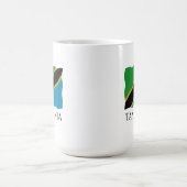 Tanzania flag kaffeetasse (Mittel)