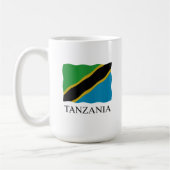 Tanzania flag kaffeetasse (Links)