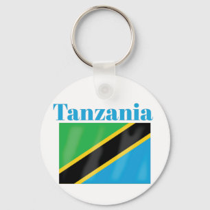 Tanzania Flag Schlüsselanhänger