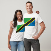 Tanzania-Flaggen-T - Shirt (Unisex)