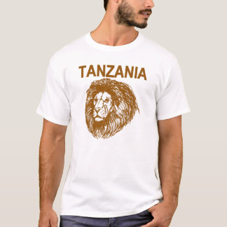 Tanzania mit Löwe-Shirt T-Shirt