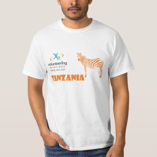 Tanzania-T - Shirt - Freiwillig erbieten der (Vorderseite)