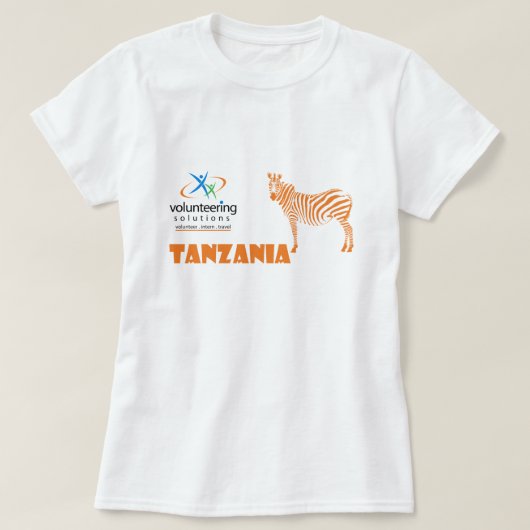 Tanzania-T - Shirt - Freiwillig erbieten der (Design vorne)