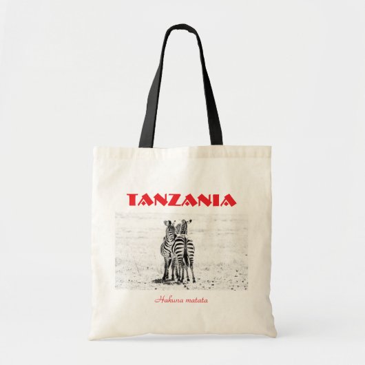 Tanzania Tote Bag Tragetasche (Vorne)
