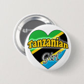 Tanzanian Girl Button (Vorne & Hinten)