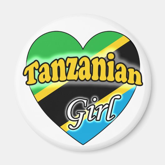 Tanzanian Girl Magnet (Vorne)