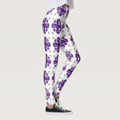 Tanzanit 4-Leaf Leggings (Rechts)
