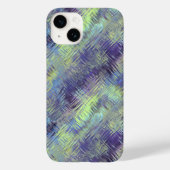 Tanzanite Blue Liquid Pattern Case-Mate iPhone Hülle (Rückseite)