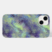 Tanzanite Blue Liquid Pattern Case-Mate iPhone Hülle (Rückseite (Horizontal))