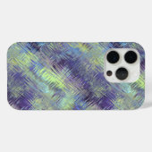 Tanzanite Blue Liquid Pattern Case-Mate iPhone Hülle (Rückseite (Horizontal))