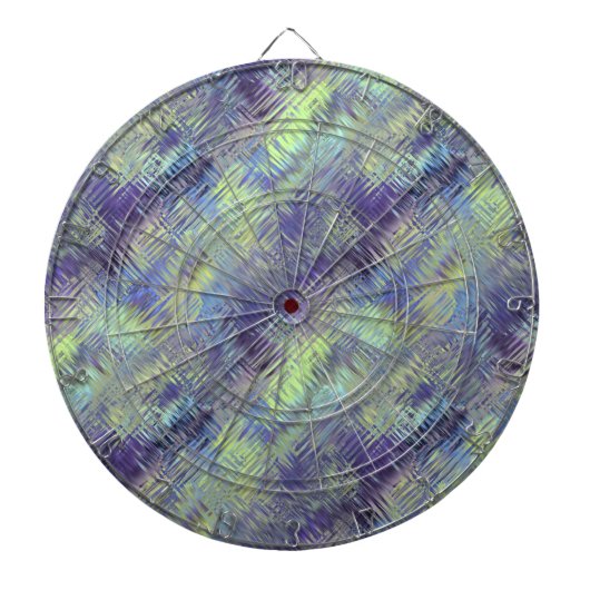 Tanzanite Blue Liquid Pattern Dartscheibe (vorne)