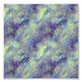 Tanzanite Blue Liquid Pattern Fotodruck