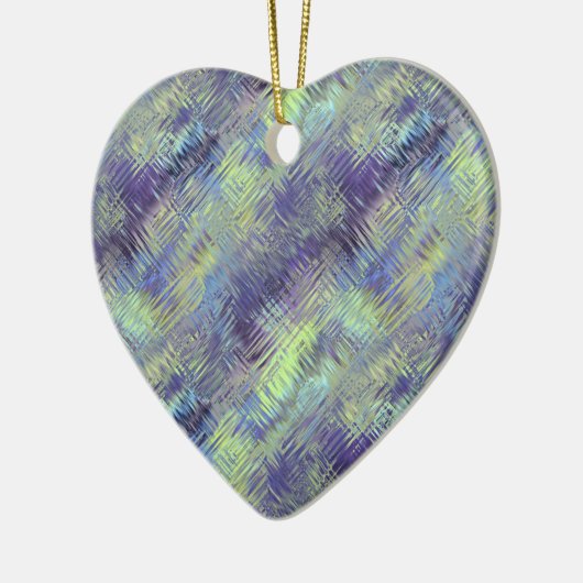 Tanzanite Blue Liquid Pattern Keramikornament (Links)