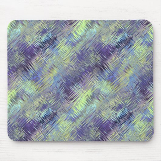 Tanzanite Blue Liquid Pattern Mousepad (Vorne)