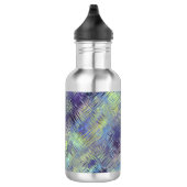Tanzanite Blue Liquid Pattern Trinkflasche (Rechts)