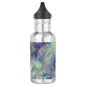Tanzanite Blue Liquid Pattern Trinkflasche (Links)