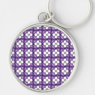 Tanzanite Diamond Art, Lila Schlüsselanhänger