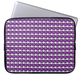 Tanzanite Gemstone Lila Laptopschutzhülle