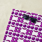 Tanzanite Gemstone Lila Strandtuch (Beispiel)