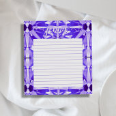 Tanzanite Gemstone Lined Personalisiert Notizblock