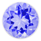 Tanzanite Illusion Keramikknauf (Vorderseite)