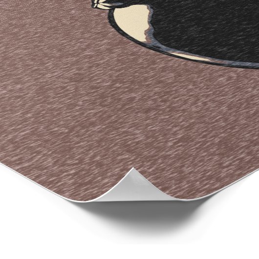 Tanzbabe, Tanz! Unterdrückende Mädchen Füße geschn Poster (Ecke)