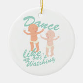 Tanzbabys Keramik Ornament (Vorne)