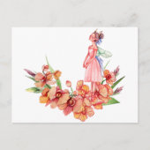 Tanzballerina Postkarte (Vorderseite)